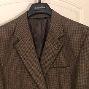 NWOT Croft and Barrow houndstooth sports coat 44R